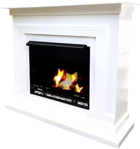 Gel and Ethanol Fireplaces Berlin Model Deluxe Fireplace