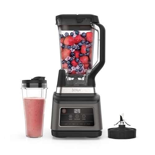 Ninja 2-in-1 Blender With Auto-iQ - Black - BN750UK