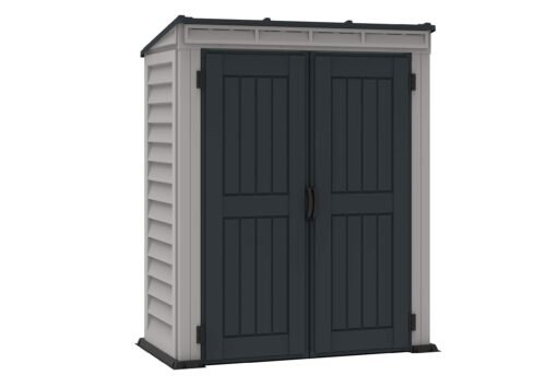 Duramax YardMate Pent Roof 5 x 3 PLUS Plastic Garden Shed